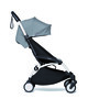 Babyzen YOYO2 Stroller White Frame with Grey 6+ Color Pack image number 2